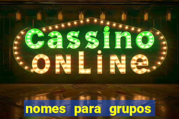 nomes para grupos de amigos cachaceiros